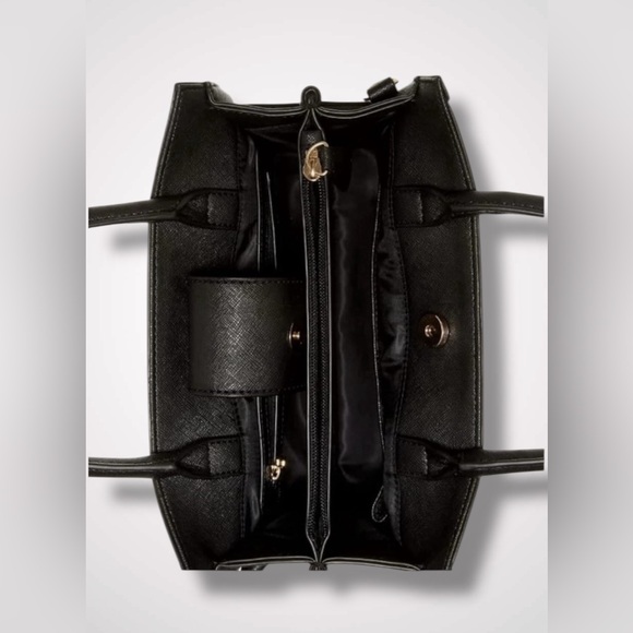 GUESS Factory Women's Kaito Satchel Black - Picture 2 of 5